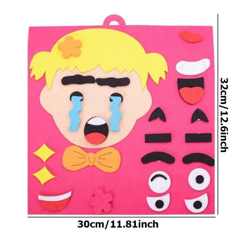 Peuter Montessori Wiskunde Viltbord Speelgoed Vinger Getal Leren Tellen Kleuterschool Manipulatieve Materialen Leren Educatief Speelgoed TMZ