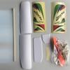 Rubber Bands Power DIY Airplane Model Multicolors Foam Plane Flying Glider  for Kids Outdoor