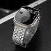 Luxury Metal Band For Iwatch Ultra 3/2 49mm 38 40 41 45 46 44mm Stainless Steel Magnetic Strap For Apple Watch S11 10 9 8 7 SE3