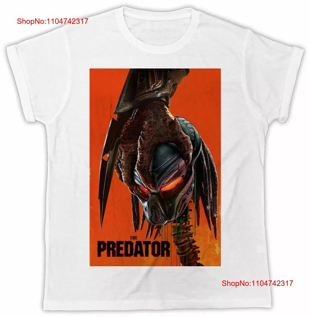 THE PREDATOR T Shirt Retro Cool Alien Movie s UK vintage Washed Slightly Unisex streetwear Versatile Stylish homme Soft