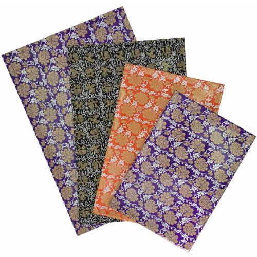 Flame-resistant Buddhist Altar Mat [Selectable Color and Size] No. 14/Purple