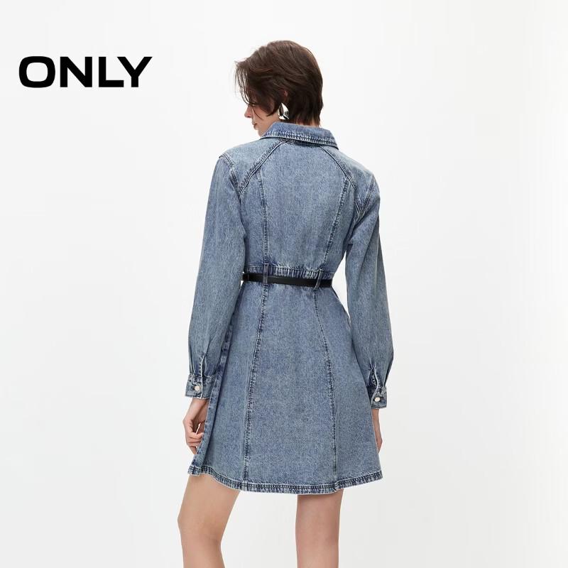 Only Women's A-Line Denim Mini Dress