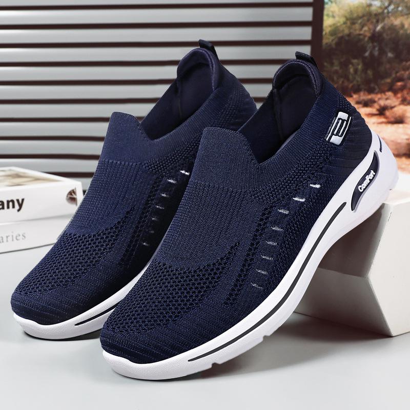 

Men s cloth shoes mesh breathable casual soft-soled single shoes summer men s shoes dad shoes 39