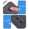 Power Strip With 6 AC Sockets & 3 USB 1 Type C Port 6FT Extension Cord Surge Protector for Home
