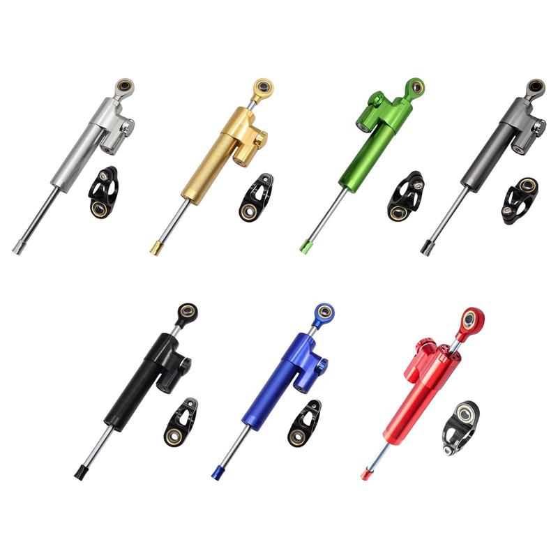 Motorcycle Steering Damper Stabilizer Easy to tall Spare Parts for Most
