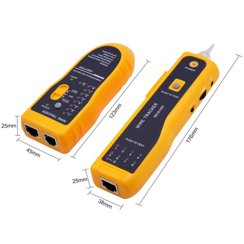 Wire & Cable Tester with Telephone Network Tracker