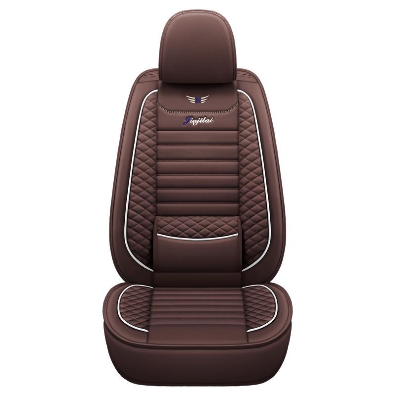 JJL Universal Full Wrap Car Seat Cushion - All Seasons, Solid Color, Sports Style