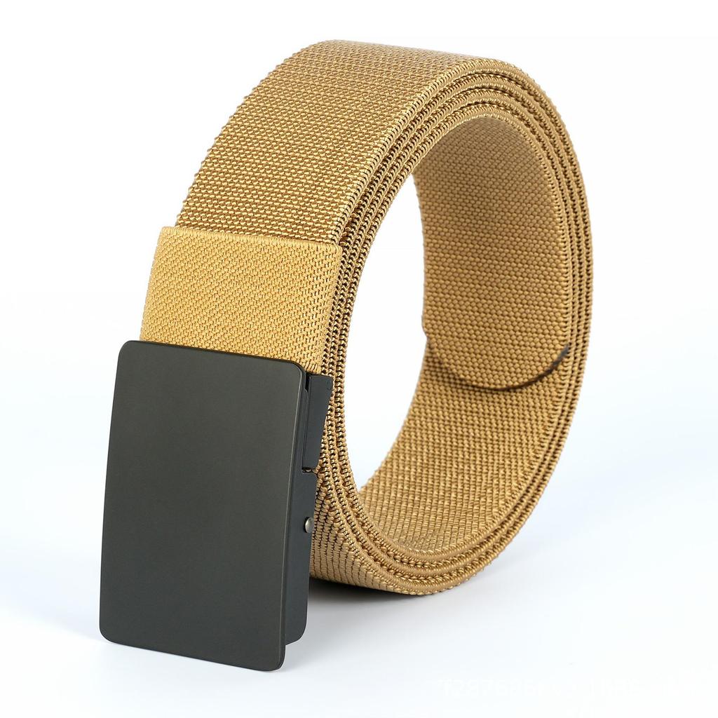 Men's Elastic Nylon Canvas Belt - Versatile, Fashionable, Outdoor Tactical Belt