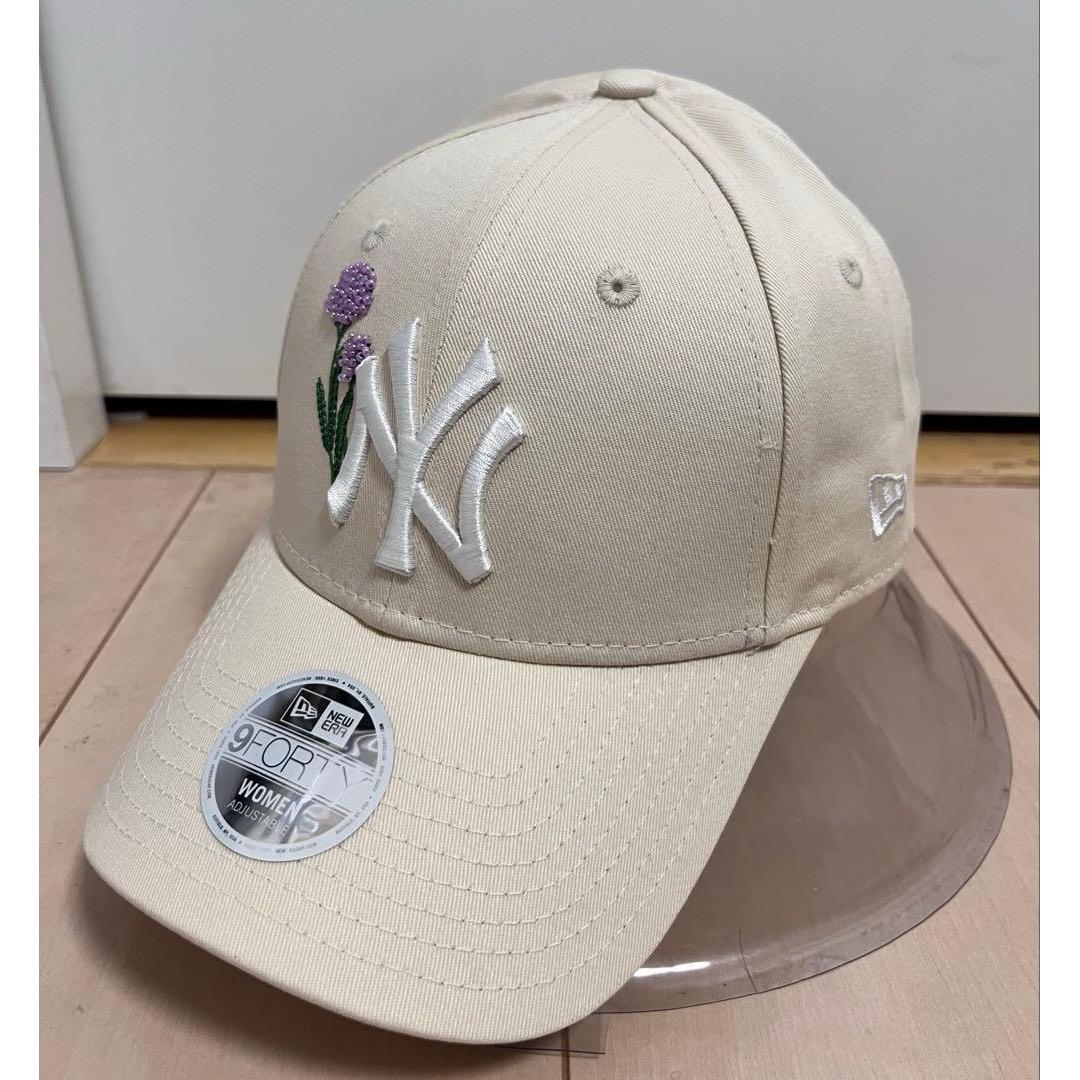 Used Newera 9forty Yankees bead motif cap