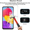 4Pcs For Samsung Galaxy M13 Screen Protector Glass For Samsung Galaxy M13 Tempered Glass Film For Samsung Galaxy M13 9H Temper