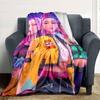 1pc Hunter X Kopo group Themed Flannel Blanket Suitable for Bed, Home Decor, Graduation Gifts, Easter, Back to School, Christmas, All Season Use