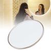 30X Vergrößerungsspiegel Einseitig 6 Zoll Vergrößerungsspiegel mit 3 Saugnäpfen Einseitiger Runder Spiegel für Reisen