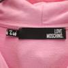 LOVEMOSCHINO Heart rhinestone Long sleeve Sweatshirts 40 pink Women Used