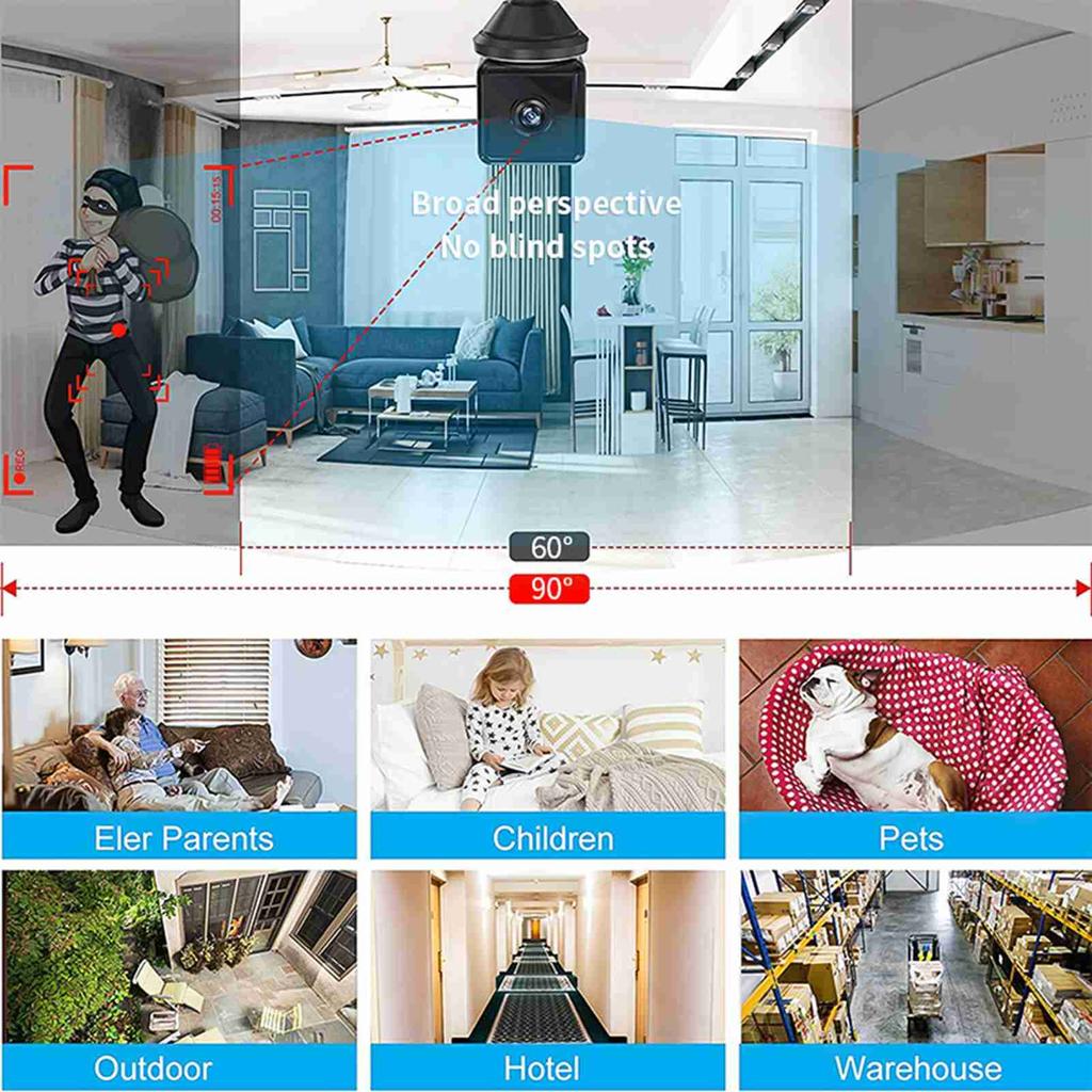 Wireless Security Camera Infrared Night   Motion Detection with Mount for Home