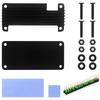 Aluminum Alloy Heat Sink Housings Shell for Raspberry Pi Zero/Zero W/Zero 2W Lightweight Aluminum Alloy Case