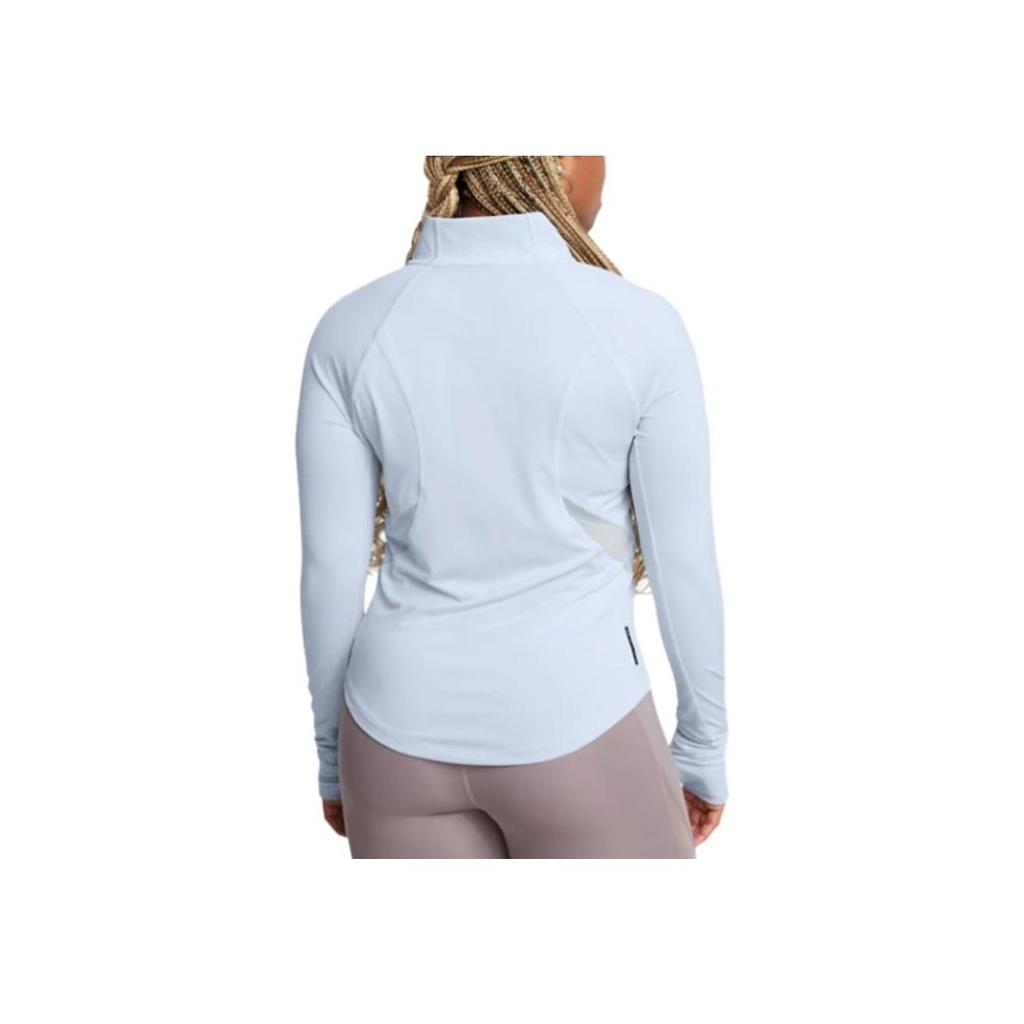 Under Armour UA Vanish Elite Vent Outdoor Casual Sports Zip Collar Jacket Women Jacket Rain-Cloud-Blue 1386403-464