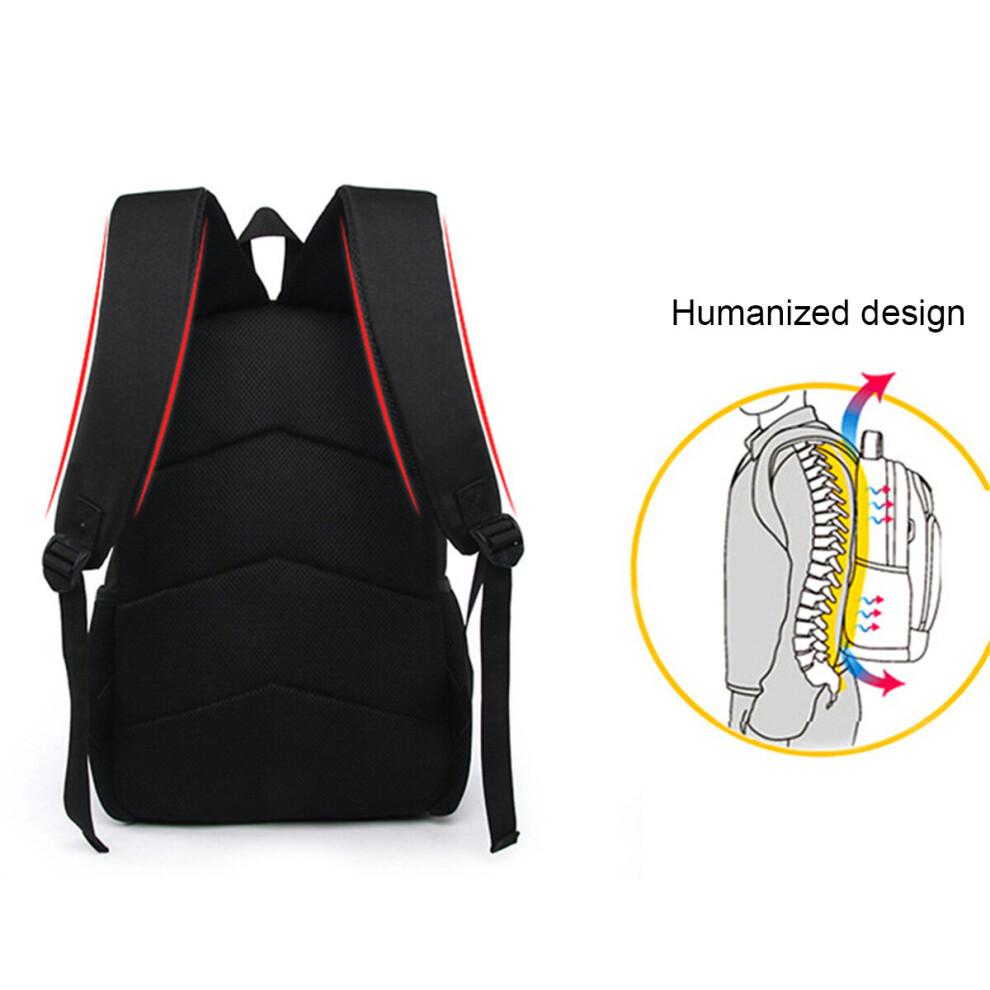 Zaino Borsa da Viaggio per Laptop Set da 3 Pezzi Zaino Scolastico, Astuccio, Zaino