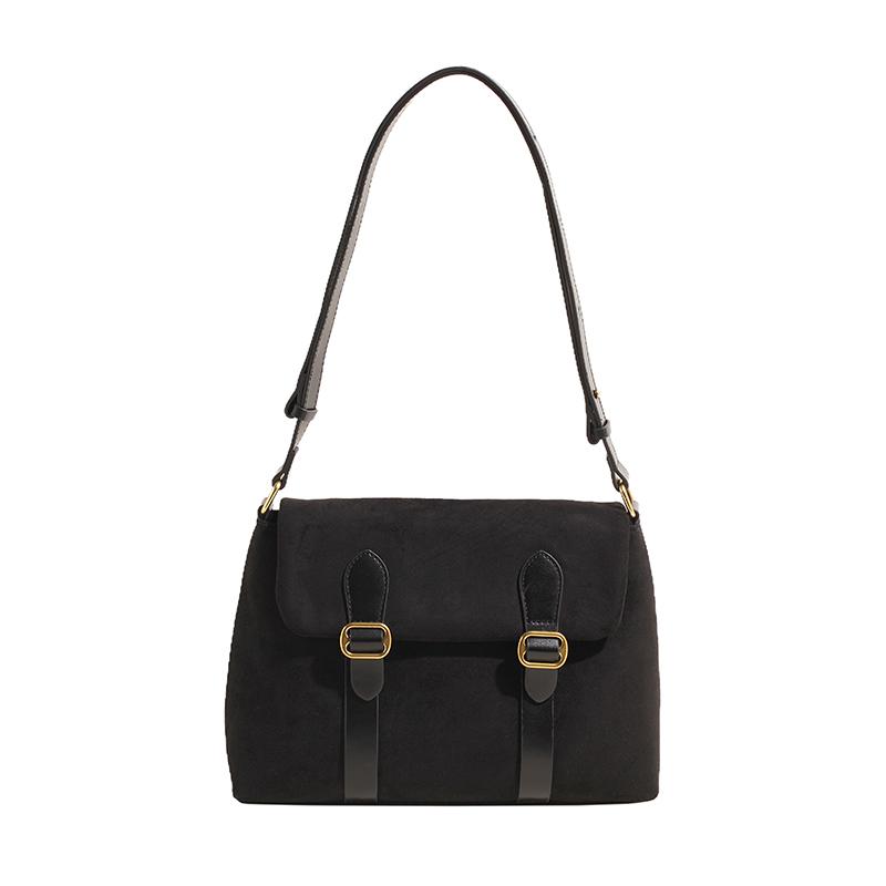 

Новые стили сумок через плечо из искусственной замши с квадратной застежкой-молнией, роскошные высококачественные сумки через плечо для женщин