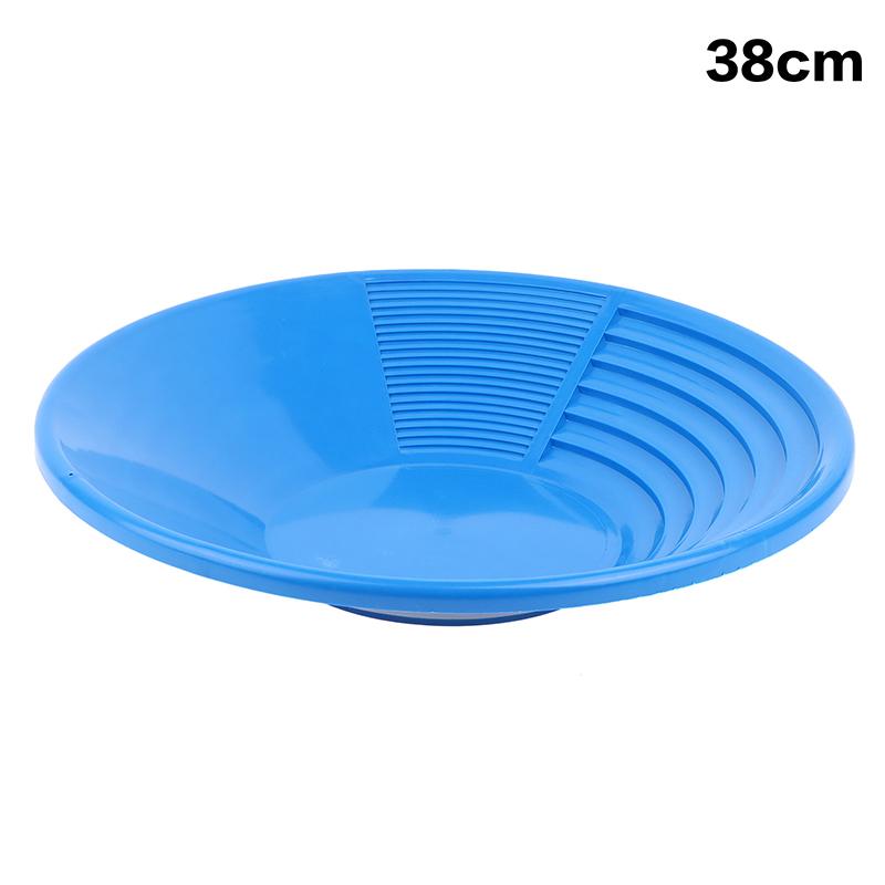 Plastikowa łopata do płukania złota z rowkami Ergonomiczne narzędzie do płukania złota Do wydobycia złota Wykrywacz metali Na zewnątrz Sprzęt do płukania złota