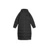 (WMNS) Long Hooded Down Coat 'Black' Women's 678331-01