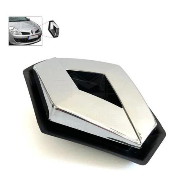 Front Grille Badge Front Emblem Chrome For Renault Clio 3 III Kango 3 III Modus Oem 8200341241