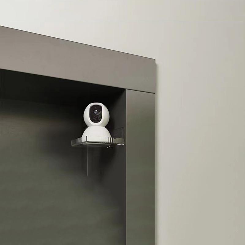 Punch-Free Security Surveillance Camera Stand New Traceless Wall-Mounted Bracket Home Self-Adhesive Drill-Free Fixer 1Pcs