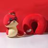 Creative Zodiac Snake Plush Doll Cute Plush Snake Toy Stuffed Neck Pillow  Festival Accessories