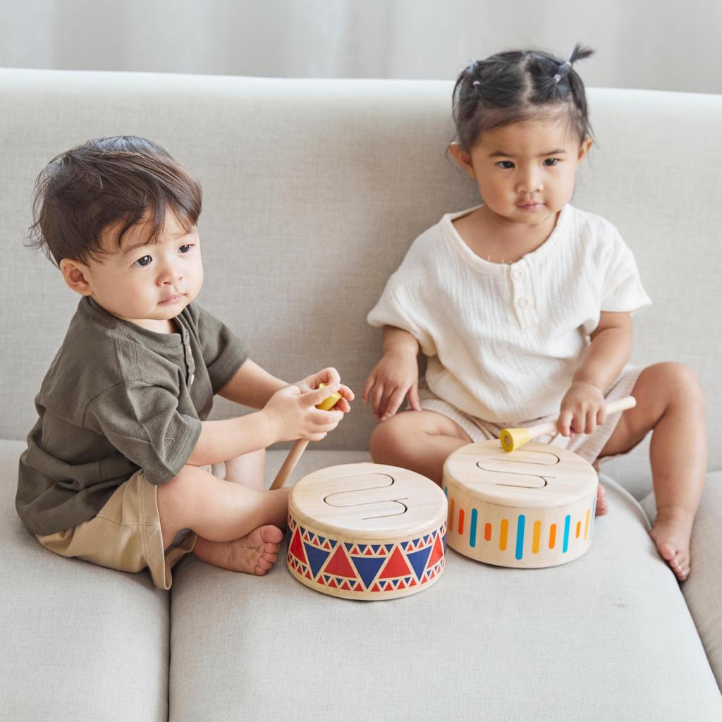 Plantoys 6404 Solid Drum, Body Size: 16 X 16 X 8.5cm