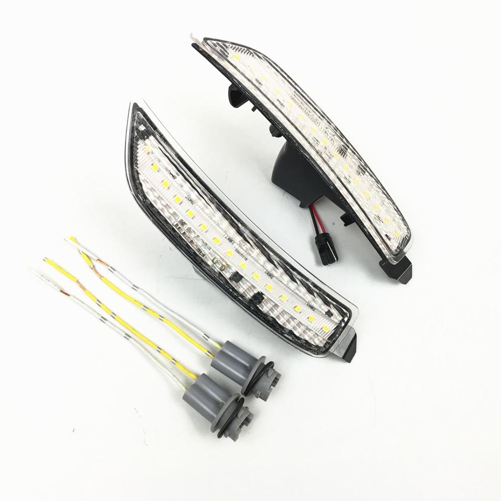 For Mazda Miata MX5 2016 2017 2018 2019 2020 2021 LED Side Marker Light Fender Bumper Lamp Front Amber Red Rear