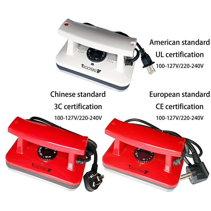 Ski- und Snowboard-Wachswerkzeug 100-127V und 220-240V CE UL 3C
