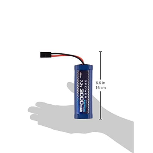 Hitec X-Power XP3000-NT-B Ni-MH 7.2V 3000mAh Battery, Nickel-Metal Hydride, Tamiya Type Connector, 6-Cell Round Type, High Capacity, Durable, Suitable