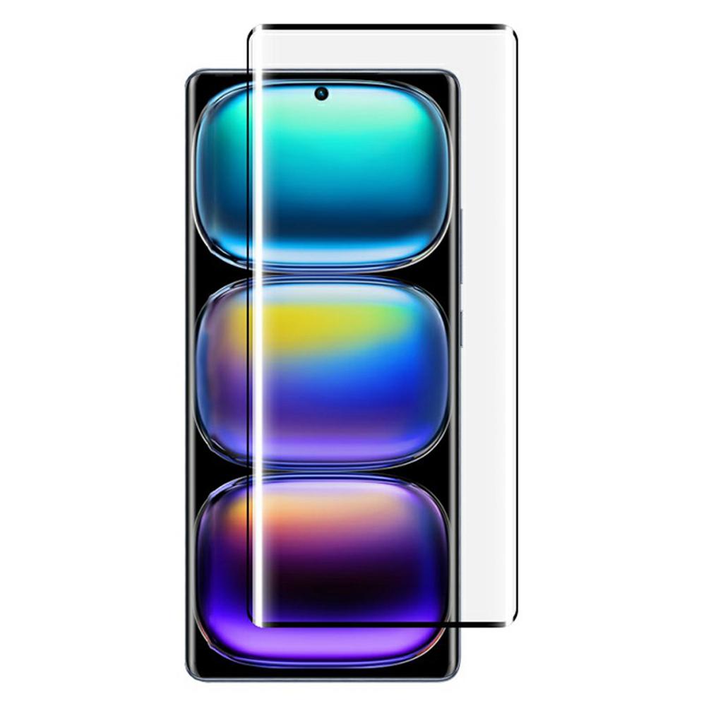 

RURIHAI Для Infinix Hot 50 Pro 4G Високоалюмінієво-силікатне скло Захисна плівка для екрана телефону 3D Вигнута плівка з бічним клеєм Type A
