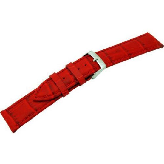 

MORELLATO Calfskin Watch Band BOLLE Red 20mm with Watch Strap Replacement Tool [Official Import]