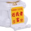 2.56x3.11x3.94in Solar Lucky Cat Ornament Cultural Style Cat Figurine  Car Interior Decor