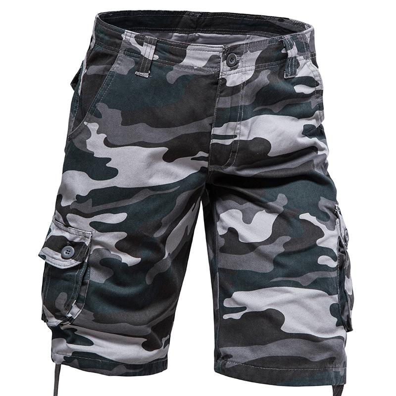 Pantaloni a sigaretta Casual Sportivi Uomo Escursionismo Pesca Streetwear Pantaloni Cotone Pantaloncini Cargo Taglie Forti
