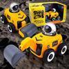 New Style Space-themed Remote Control Vehicle, Four-wheel Excavator, Bulldozer, Lift Truck, Children's Toy Vehicle
