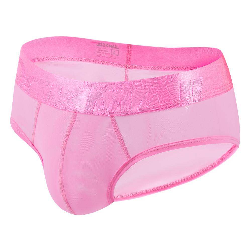 Briefs JOCKMAIL Ultra Thin Mesh Breathable Low Waist Men's Underwear