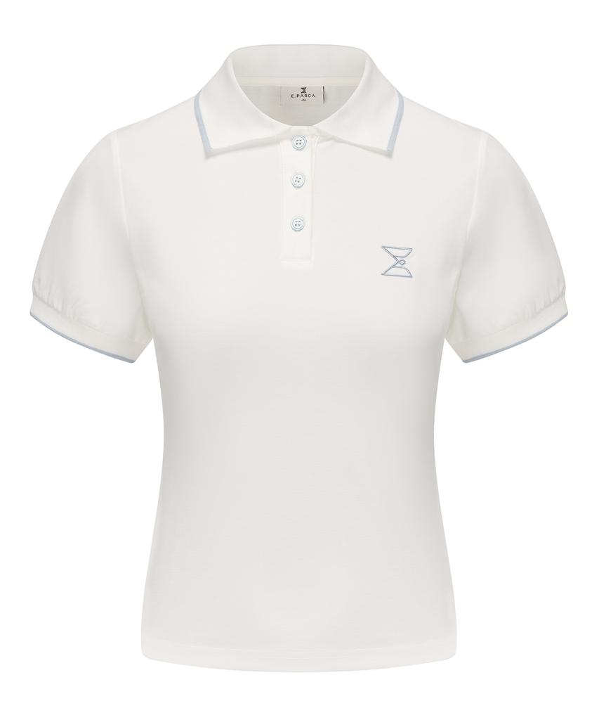 E.PARCA Baby Pansy Short Sleeve Polo Shirt