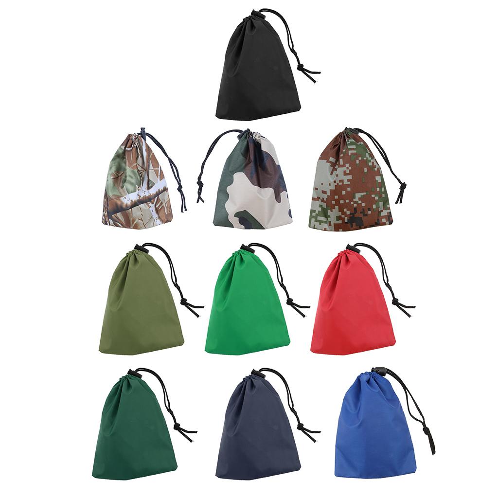 Waterproof Drawstring Bag, Folding Sport Home Travel Storage Use Camping Stuff Sack Sports Equipment Accessories Organizer