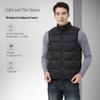 Herren Übergroße Beheizbare Ärmellose Daunenweste - Herbst/Winter Baumwoll-Oberbekleidung