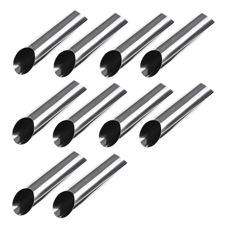 Convenient Croissants Making Mold Essential Cannoli Form Tube Cream Horn Moulds Kitchen Utensils for Cooking Lover