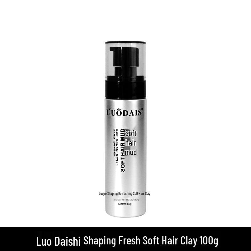 LODAS Refreshing Soft Hair Clay for Men - Volumizing Matte Wax with Fresh Scent