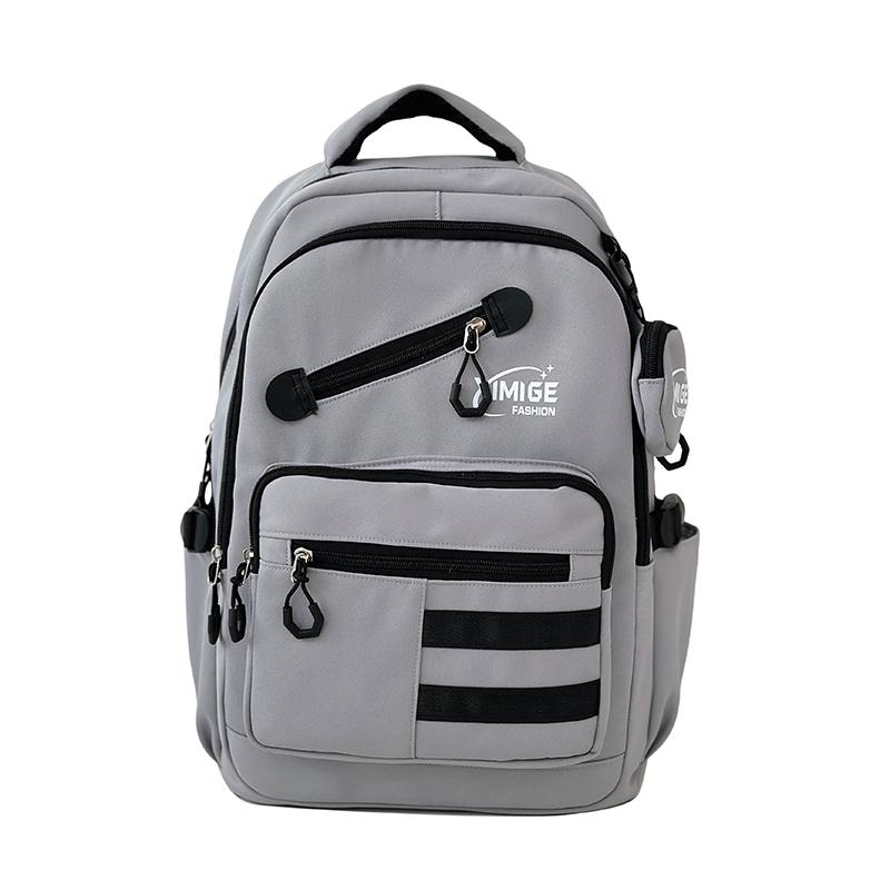 Backpack Women's Large Capacity School Bag College Travel Multi-compartment School Bag
