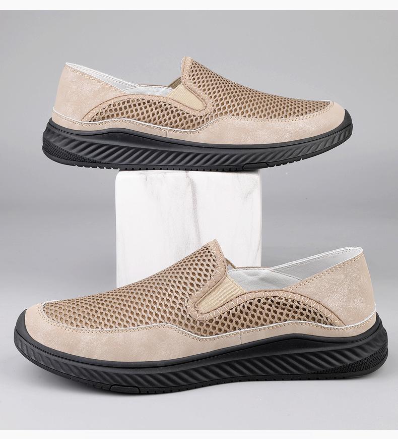 Men's Summer Breathable Mesh Slip-On Loafers
