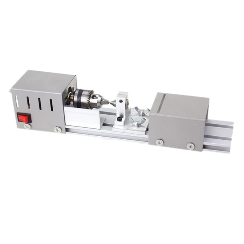 Mini Lathe Beads Machine Pearl Lathe DIY Woodworking Lathe Machines Quality Alloy Steel Long Lasting Durability