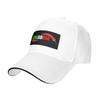 Kalabrien Peperoncino Design Tricolore Italien Kappe Baseballkappen Verstellbarer Hut Hip Hop Sommer Unisex Baseballkappen Anpassbar