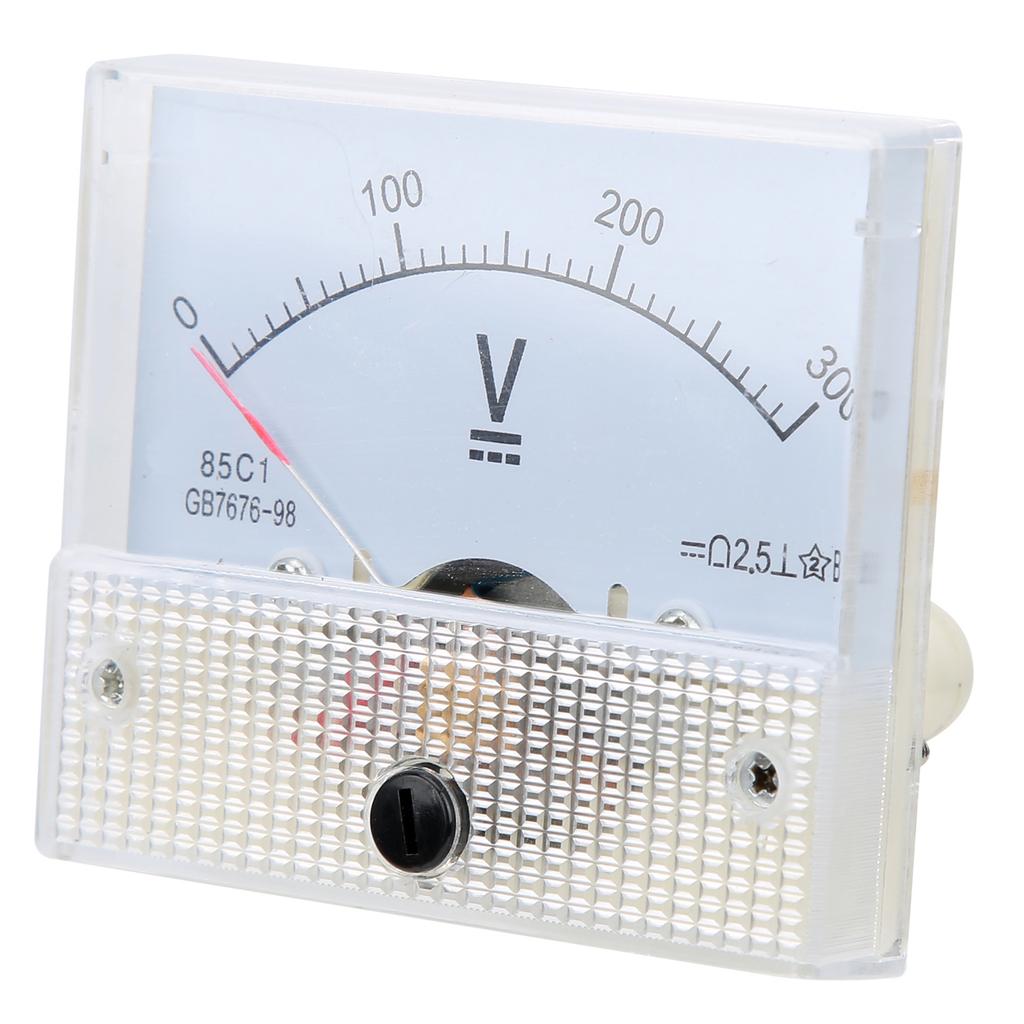 DC Zeigervoltmeter Hohe Genauigkeit Installationsmessgerät 85C1 DC 0~300V