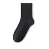 Men's Spring and Autumn Pure Cotton Pure Color Business Leisure Sweat Absorbing Breathable Antibacterial Socks