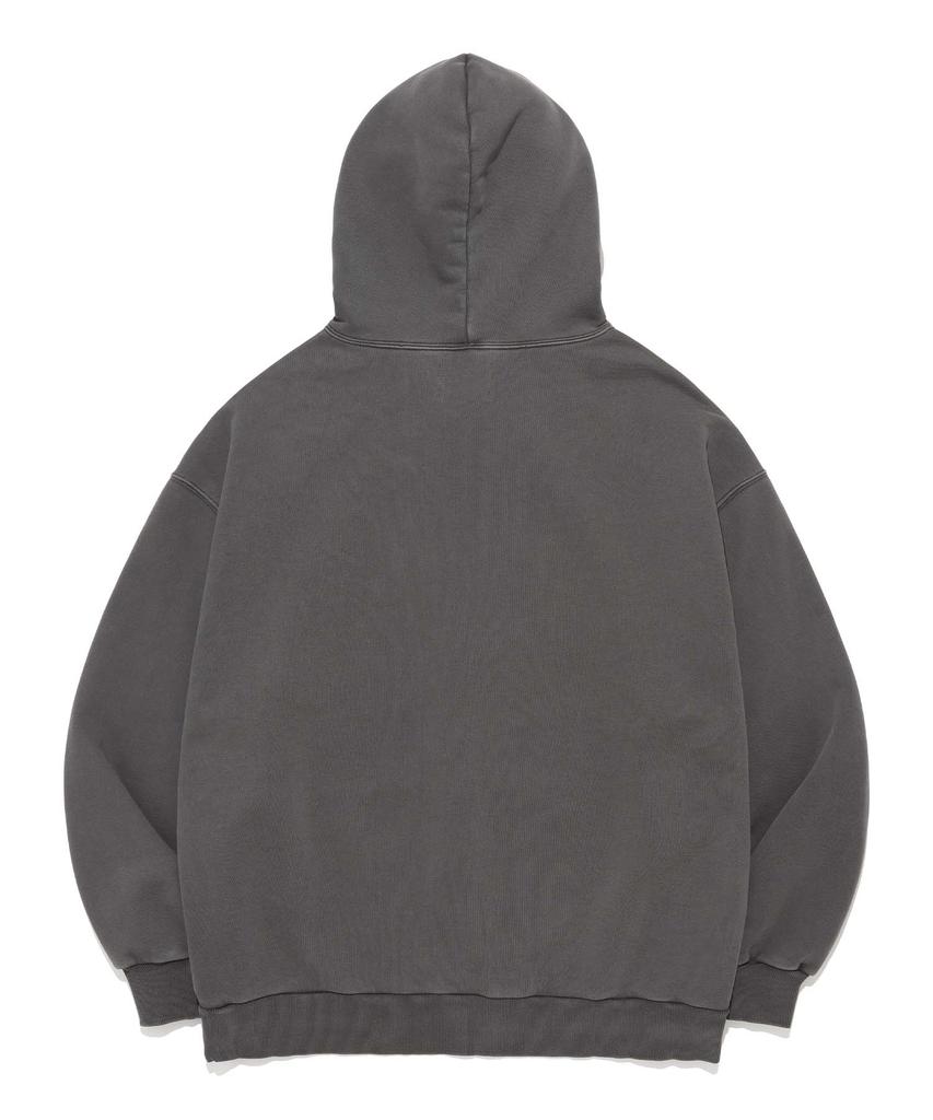 Graffiti Howling Hoodie [Pigment Black]