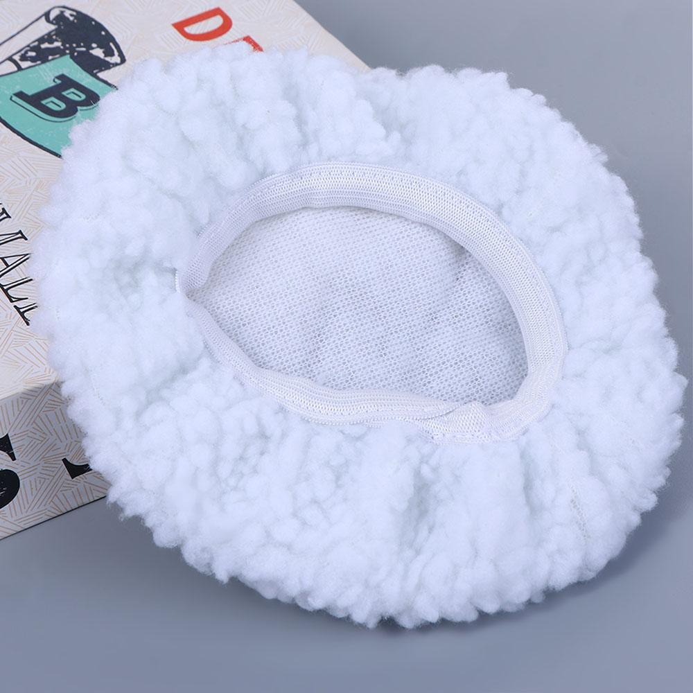 Imitated Wool Polishing Bonnet Buffer Pad Woolen Fleece Pad Waxing Polisher Polishing Terry Cloth